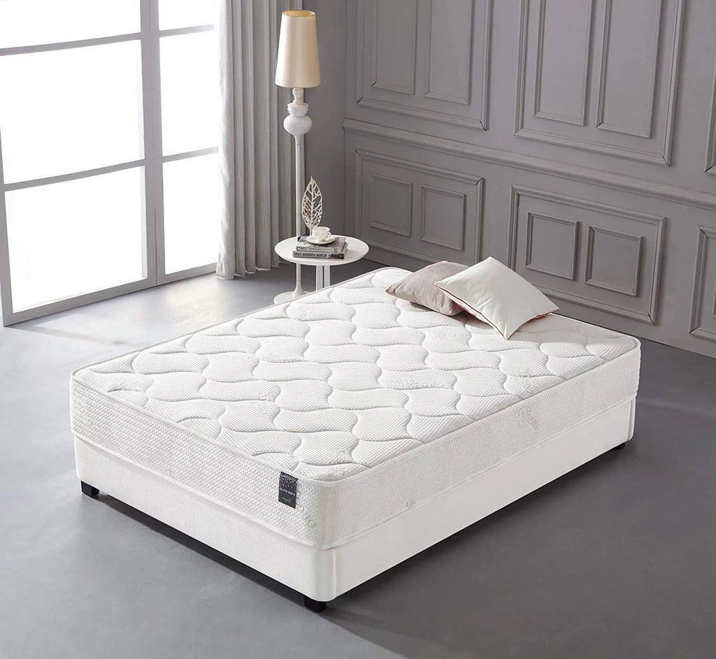 Organic Cotton 10 Spring & Foam Hybrid Mattress F377