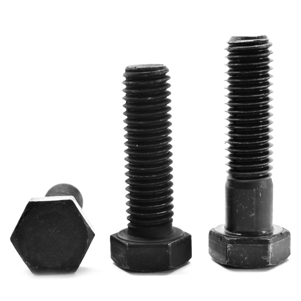 5/8x22-11 x 6 1/2x22 (PT) Coarse Thread Grade 8 Hex Cap Screw Alloy Steel Black Oxide K2191