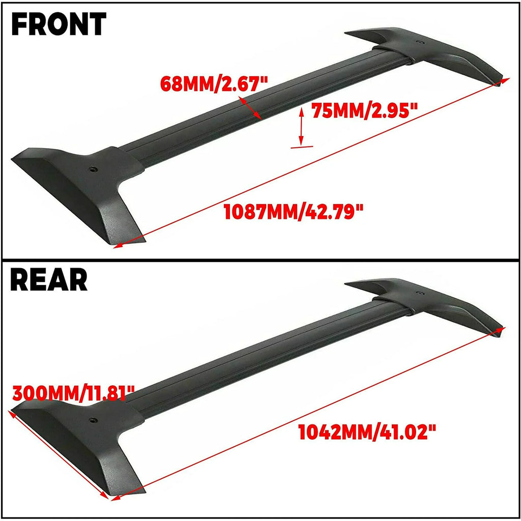 Roof Rack Rail Cross Bars Top Luggage Cargo Carrier R2911