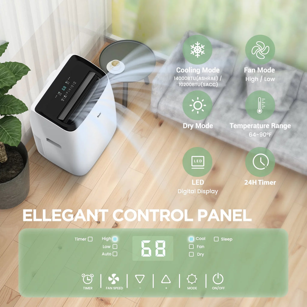 Wifi Portable Air Conditioner 8150BTU O301683