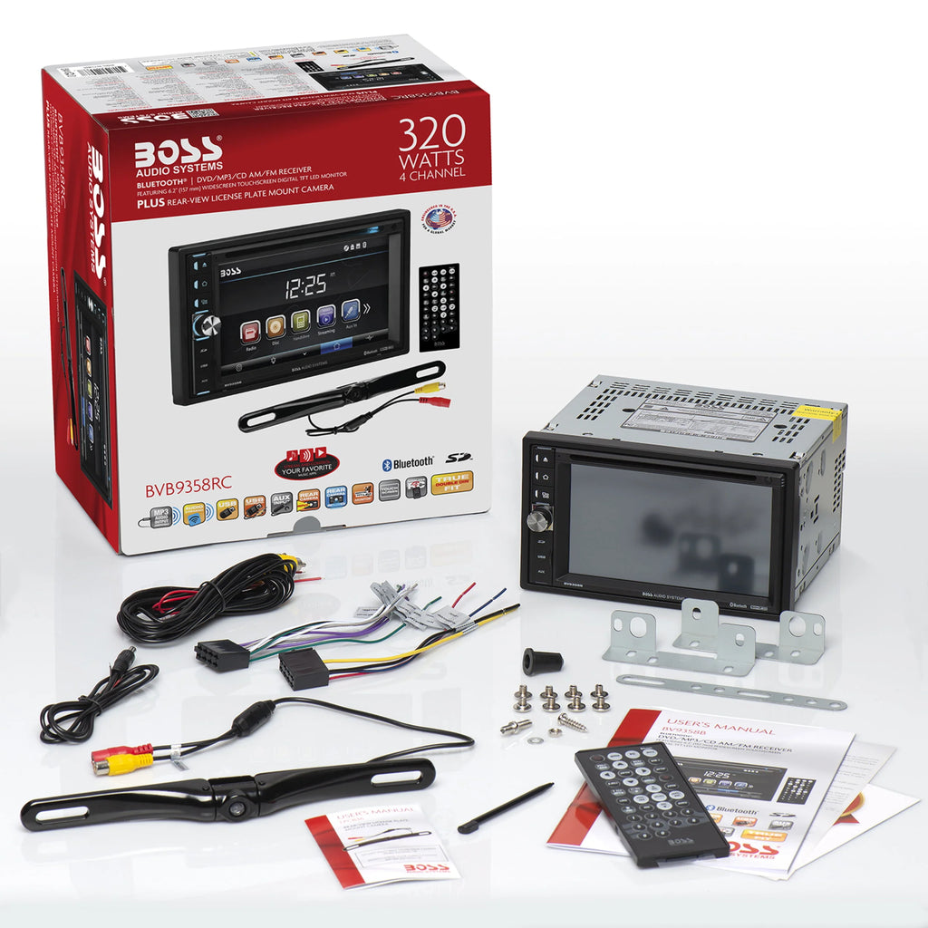 6.2” LCD Car DVD Player with Rearview Camera J465590