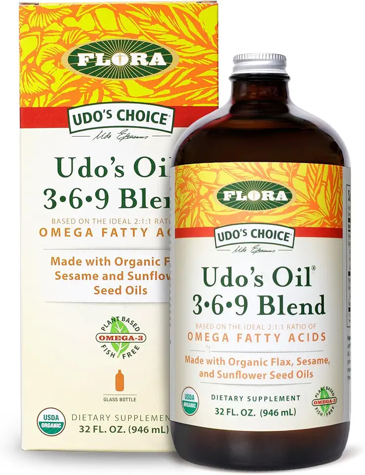 Organic Plant Based Omega 3-6-9 Oil 32 Oz R74856