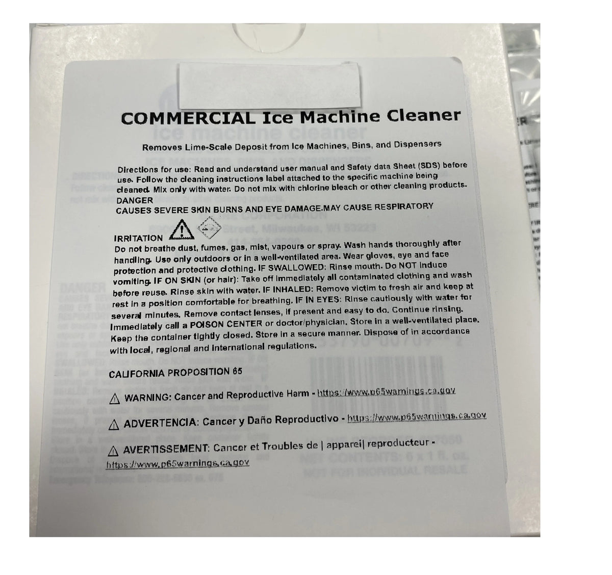 Ice Machine Cleaner J969317
