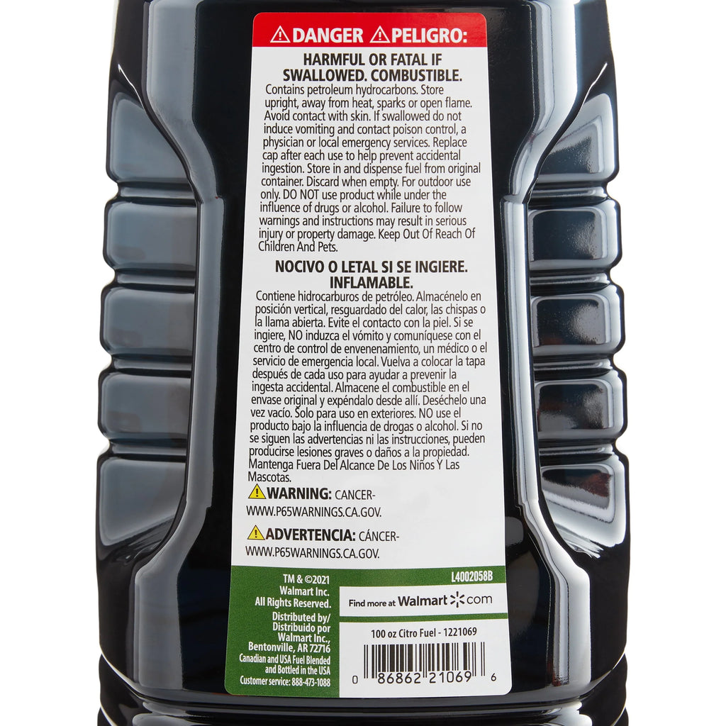 Citronella-Scented Torch Fuel, 100 oz I36790