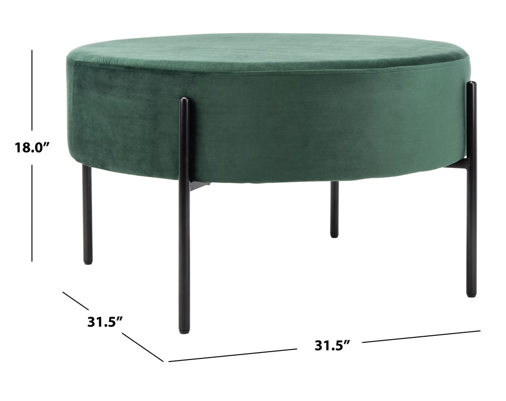 Round Cocktail Ottoman U761
