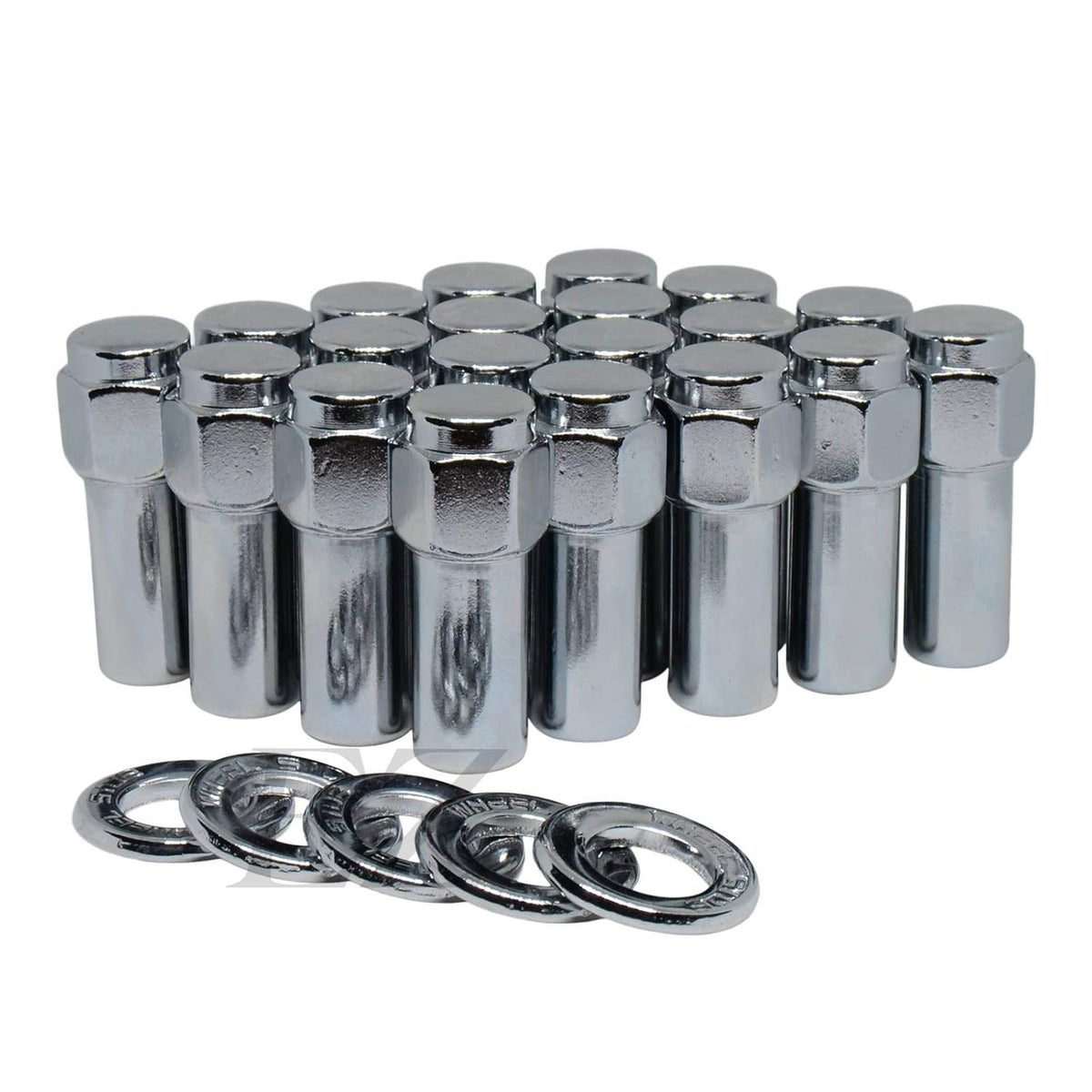 Lug Nut 1/2"-20 with Center Washer Set of 20 Pcs A57246