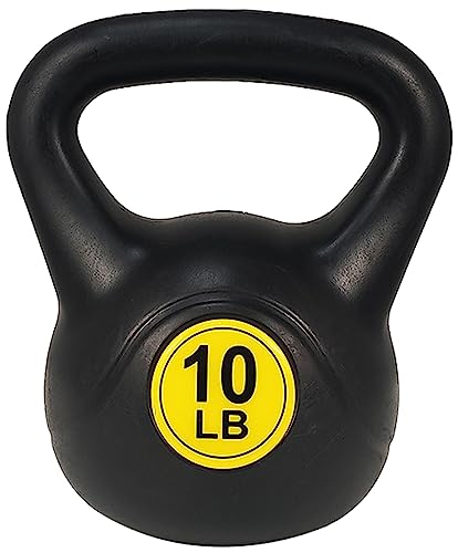 3-Piece Kettlebell Weight Set, 5 lbs, 10 lbs, 15 lbs, 20 lbs, Set of 3 or Set of 4 J117229