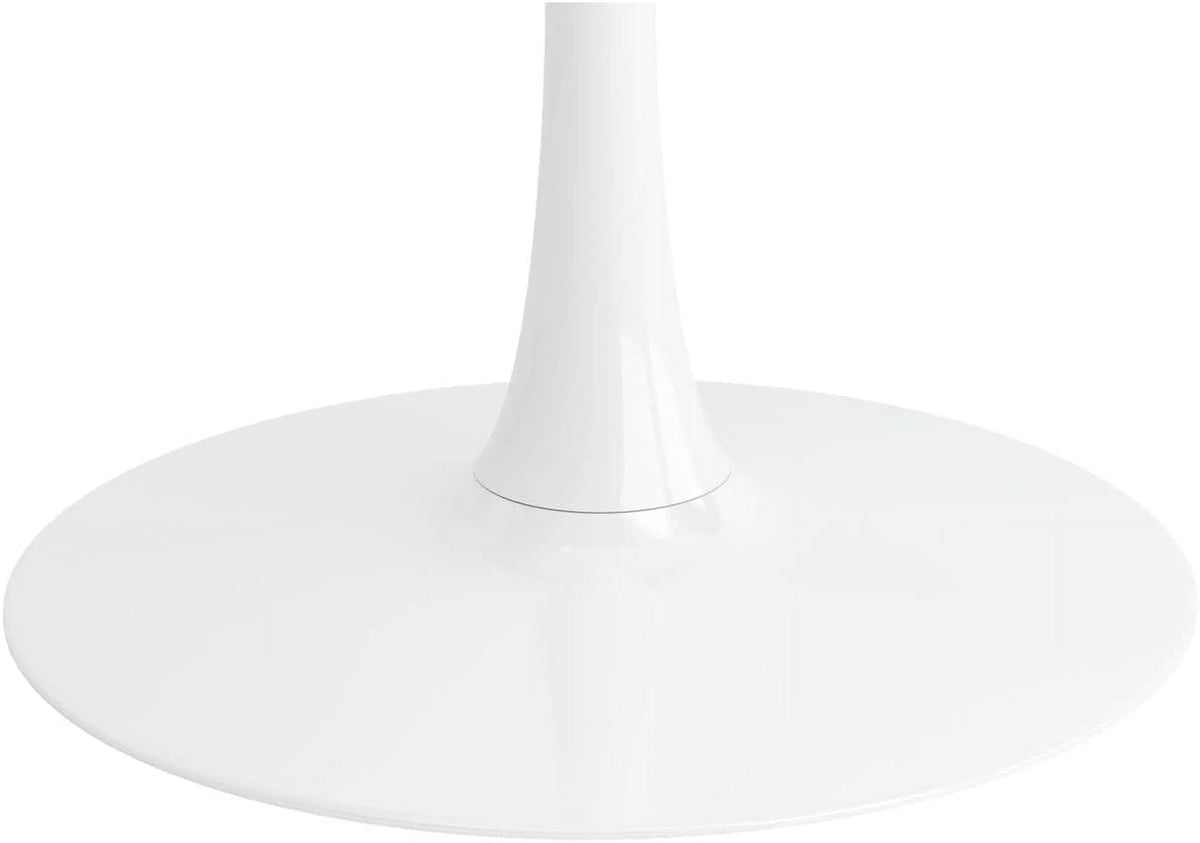 White Wood Top Dining Table R155710