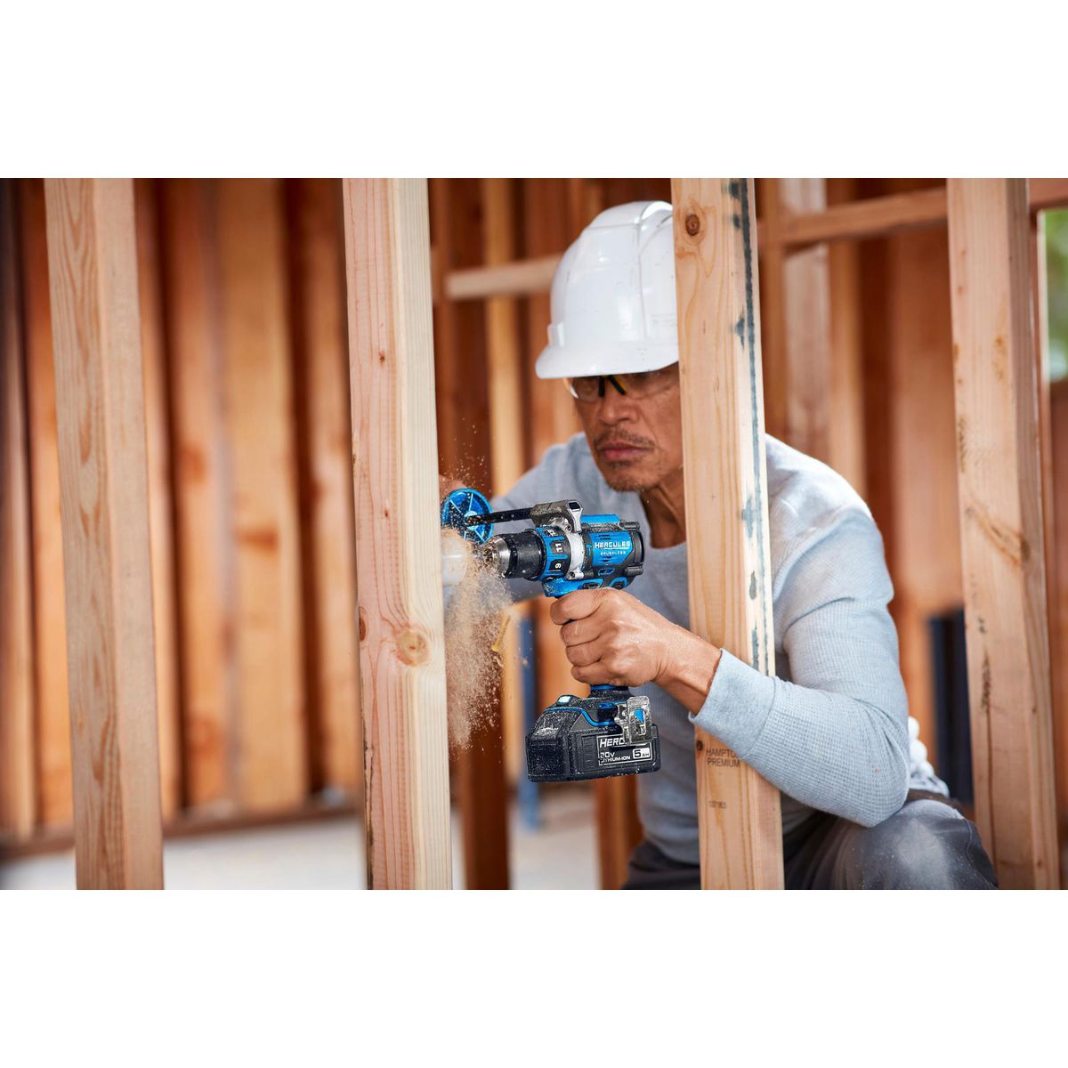 20V Brushless Cordless Hammer Drill and Impact Driver 2-Tool Combo Kit with 5 Ah Batteries and Charger G877
