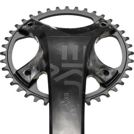 Black 175mm 44T Crankset F968189