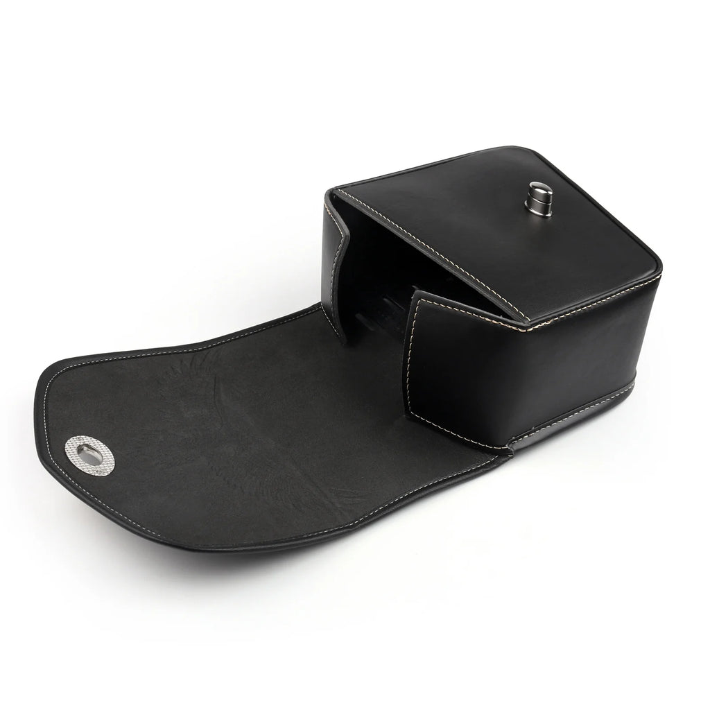 Leather Left Side Saddlebag For Sportster XL 883 XL 1200 J141684