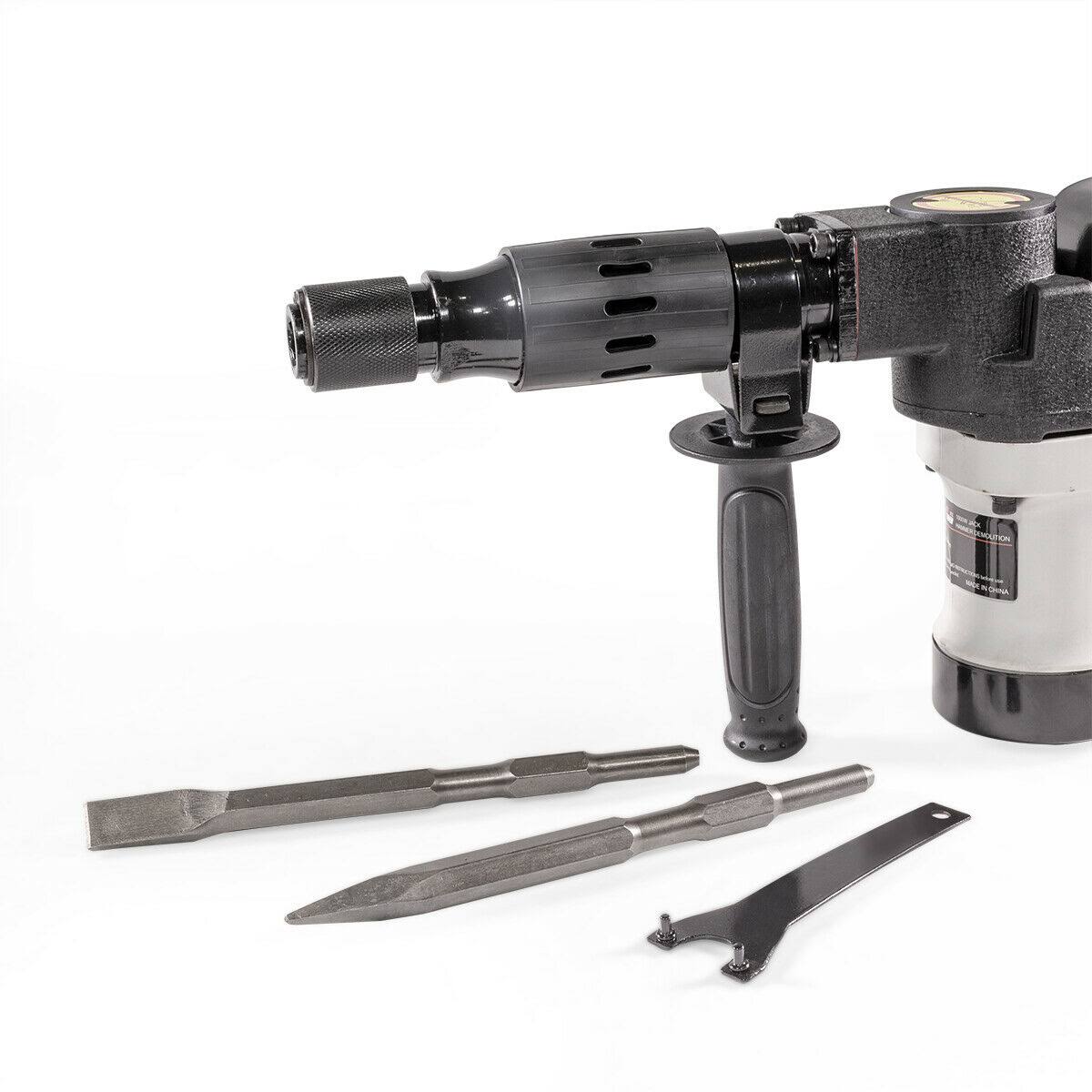 1000W Demolition Hammer Concrete Breaker with Case P323002