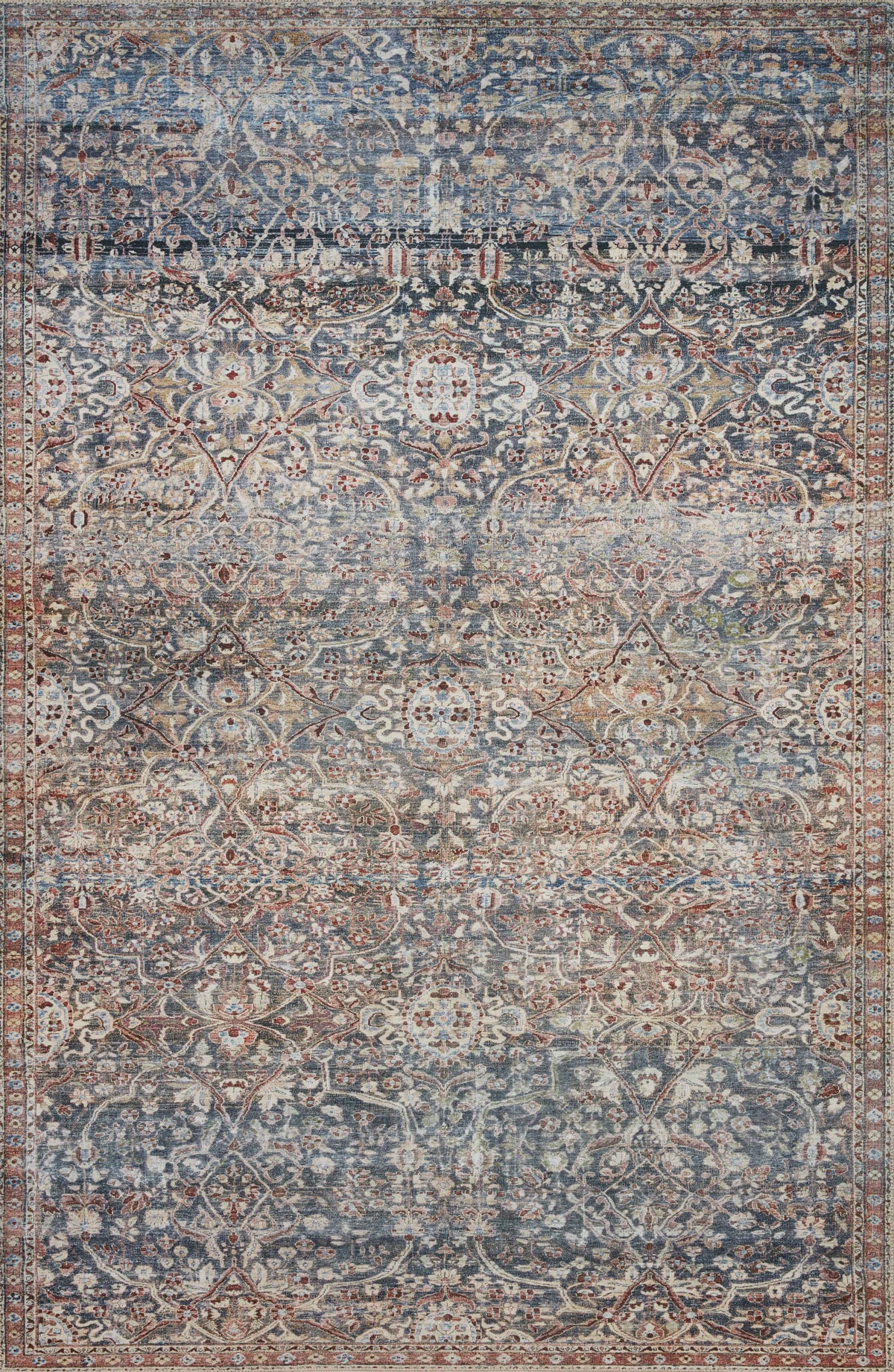 Denim Spice Rug 7'6 x 9'6 C6511