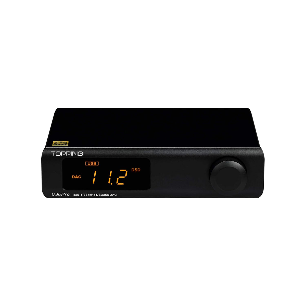 Full Balanced DAC HiFi Decoder 32Bit 384kHz with Remote Control (Black) F823128