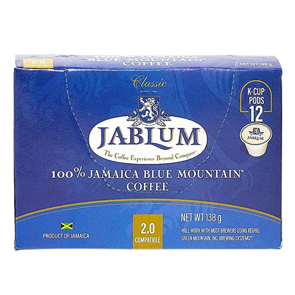 12 Pack Jamaican Blue Mountain Coffee K Cups H6342