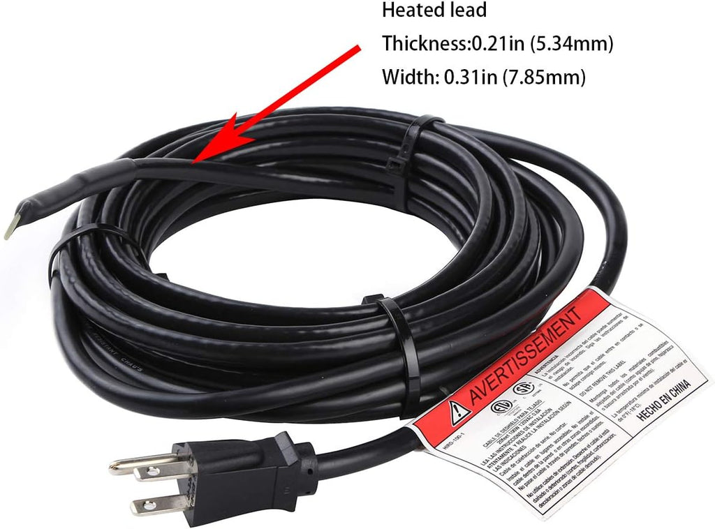 100 feet 5 Watts Per Foot Snow De-Icing Cable X656429