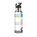 Stainless Steel Water Bottle with Straw Lid 20 OZ J6420