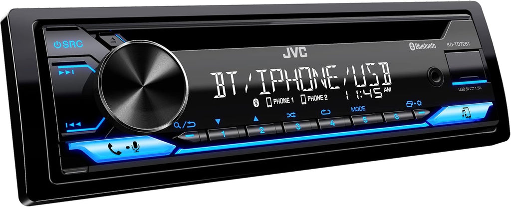 Bluetooth Car Stereo with CD and MP3 Player, Single Din L651