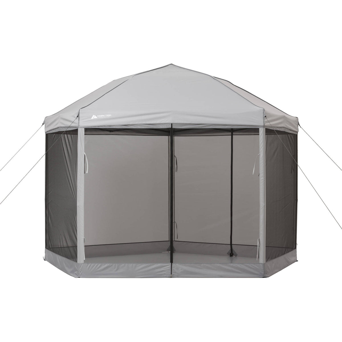 Instant Pentagon Canopy with Screen Walls E60191
