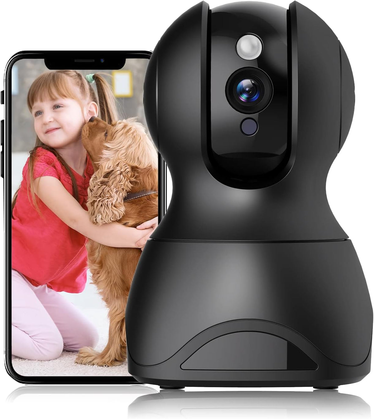 1080P WiFi Pet Camera with 2-Way Talk and Night Vision V574