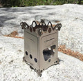 Stainless Steel Multi-Fuel Camping Stove E5614