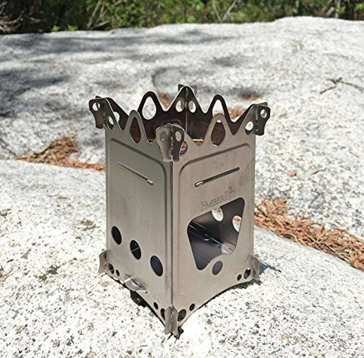 Stainless Steel Multi-Fuel Camping Stove E5614