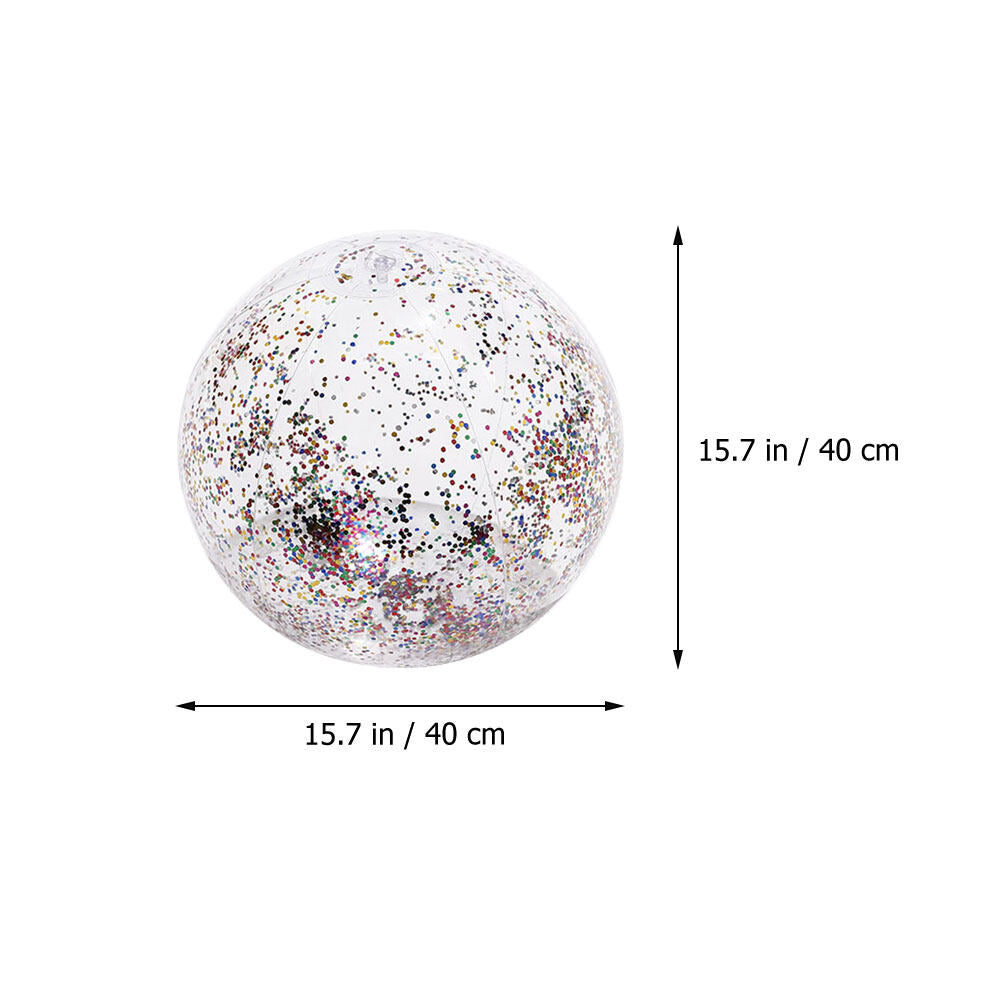 Inflatable Transparent PVC Beach Ball Water Toy G4493