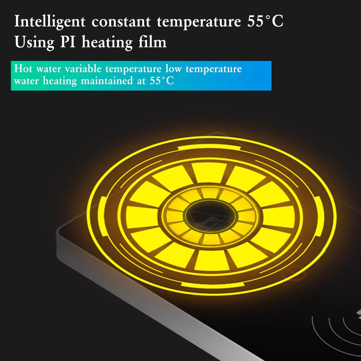 Coffee Mug Warmer 2 in 1 Wireless Charger B8737