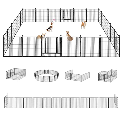 40 inch 8 Panels Heavy Duty Metal Dog Playpen with Door N996