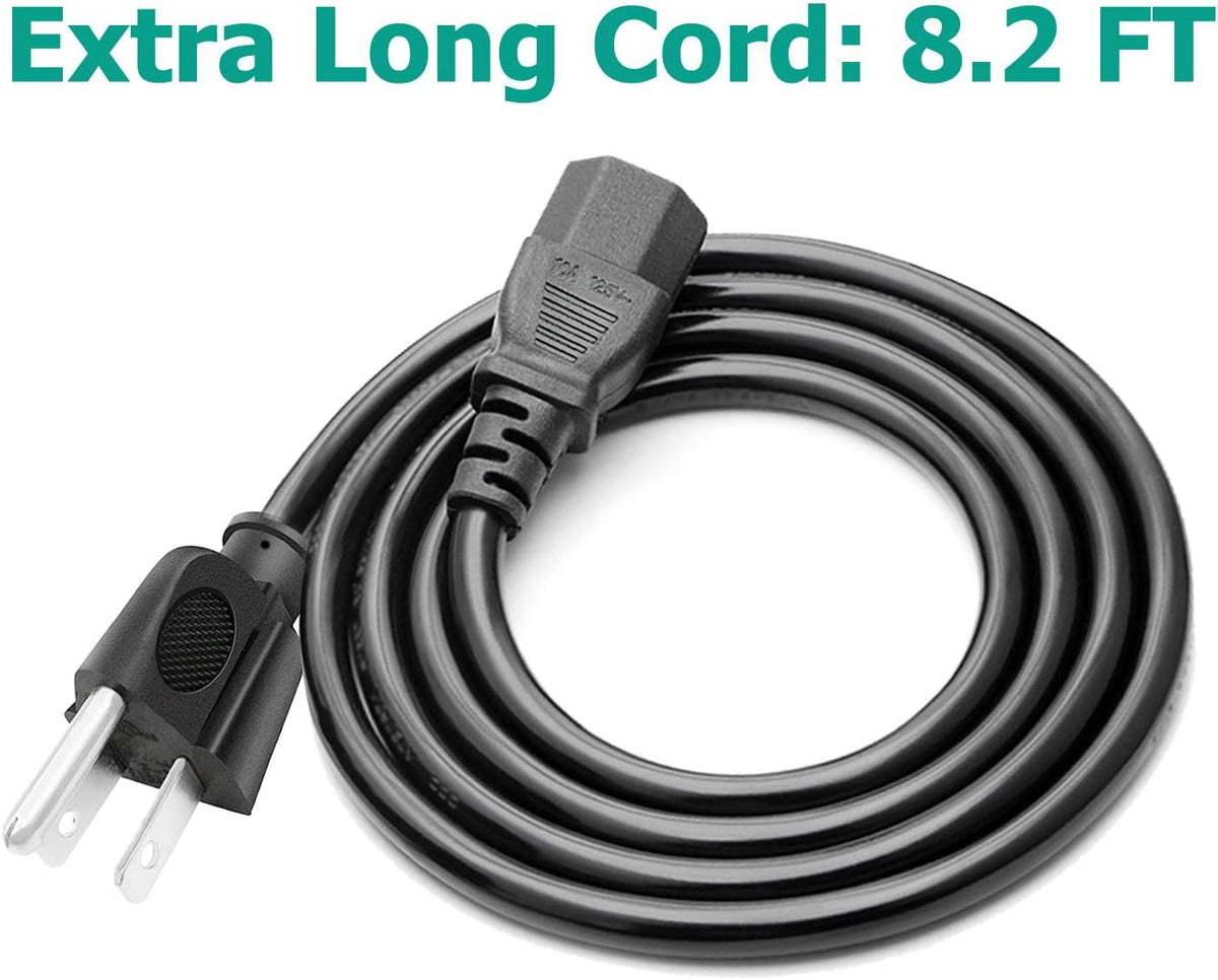 3 prong 8.2ft AC Power Cord Cable B41381