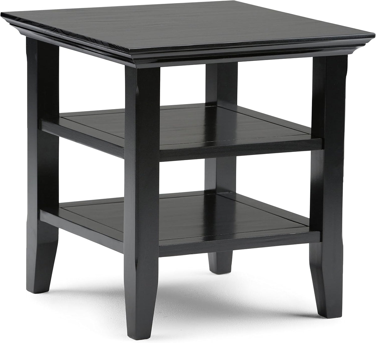 19 inch Rustic Natural Aged Brown End Table X328778