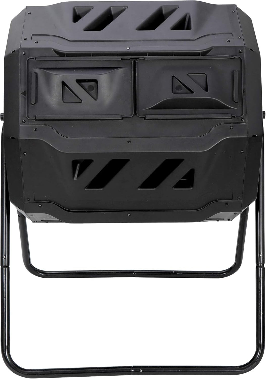 43 Gallon Dual Rotating Chamber Compost Tumbler E130487