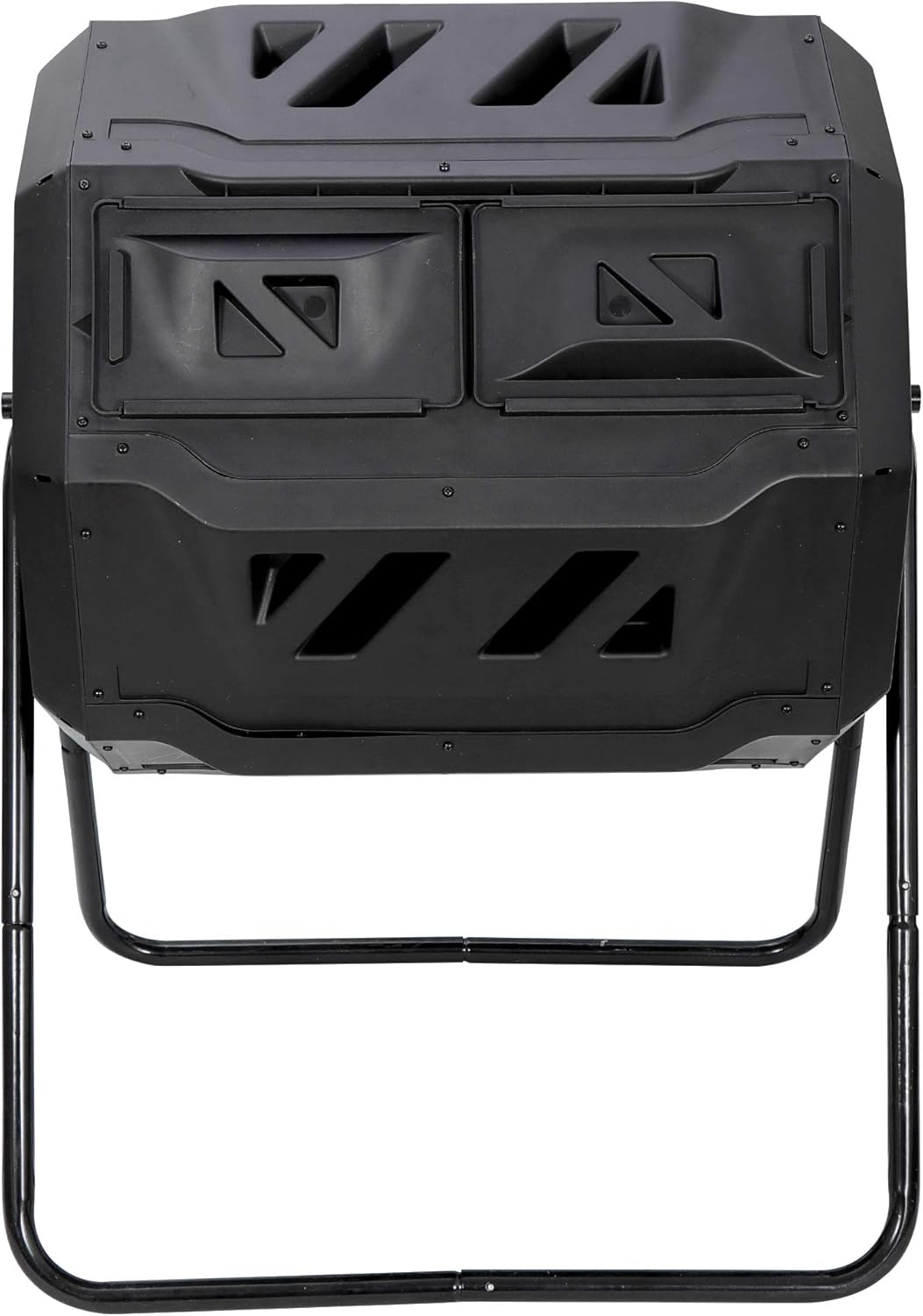 43 Gallon Dual Rotating Chamber Compost Tumbler E130487