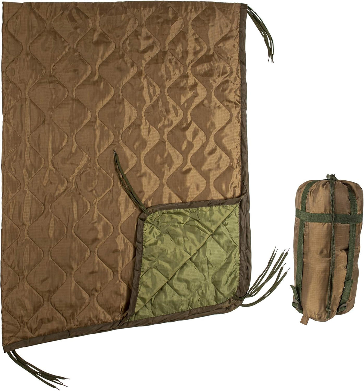 Military Thermal Insulated Camping Blanket Poncho Liner A109942