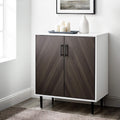 White 2 Door Accent Cabinet S82985