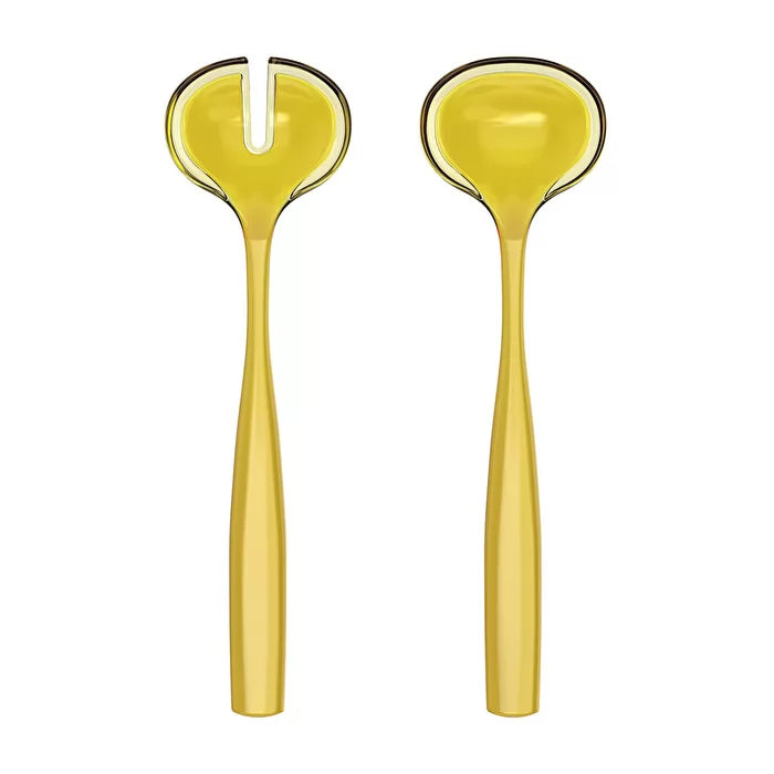 Yellow Salad Servers Q555701