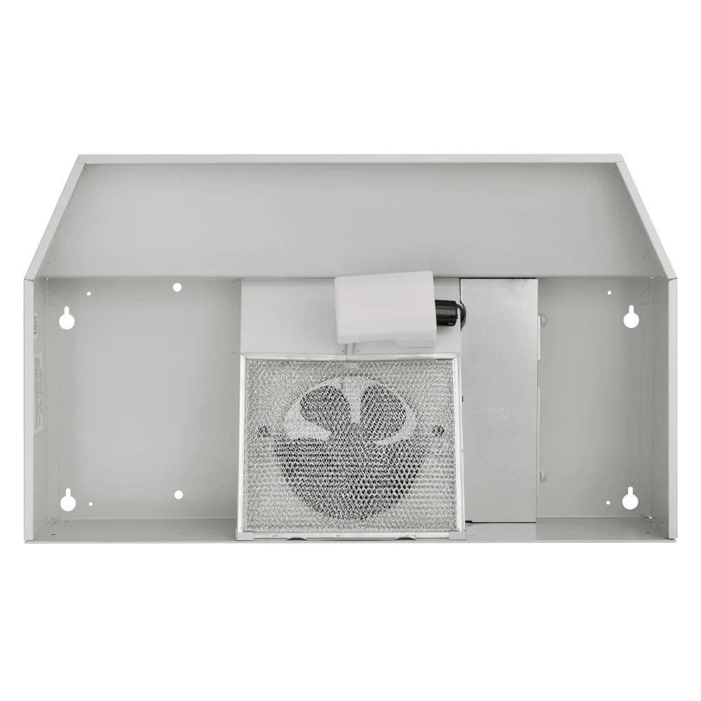 White 30 Inch Convertible Under Cabinet Range Hood T1180