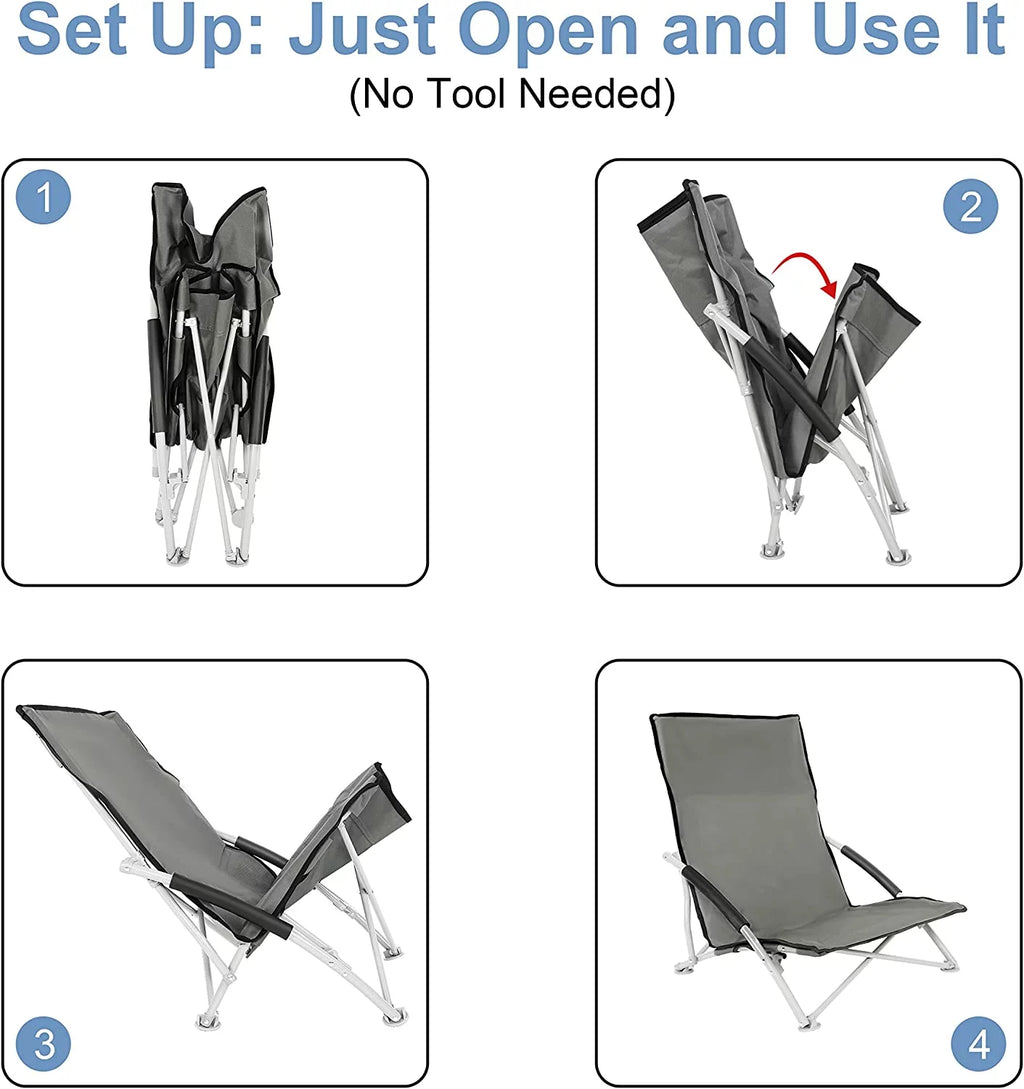 Folding Camping Chair with Carry Bag P4957