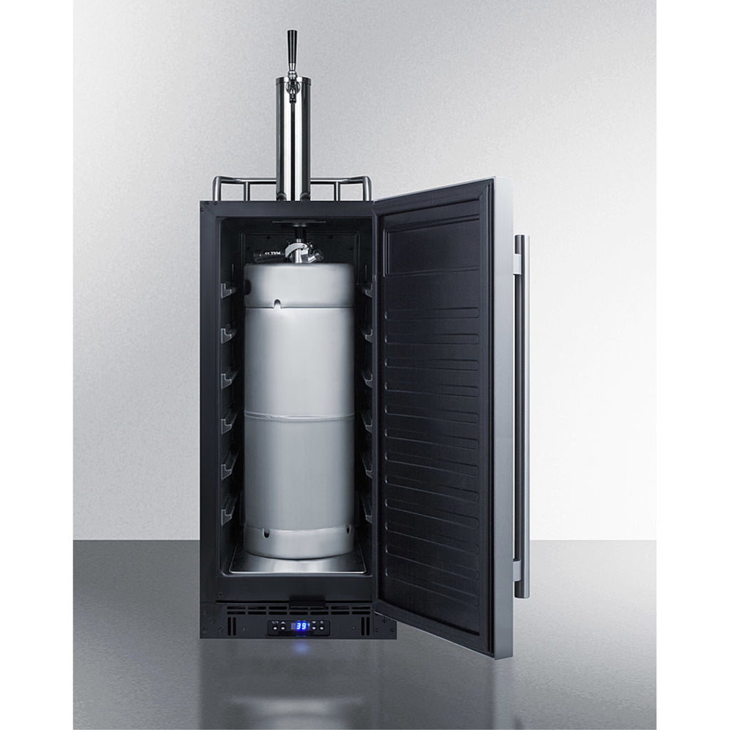 Black Built-In Undercounter Beer Dispenser I716394