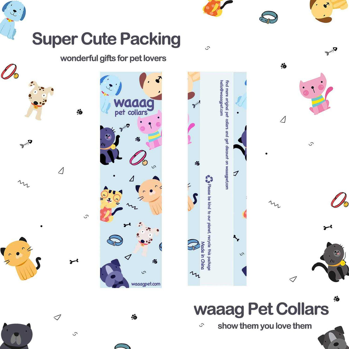 Cat Collar Dog Collar Cat Leash H5957