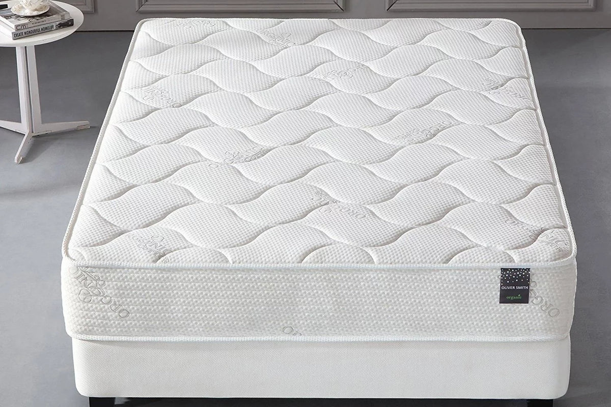 Organic Cotton 10 Spring & Foam Hybrid Mattress F377