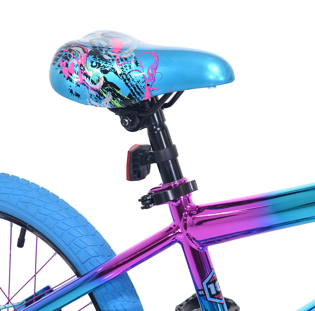 Blue Purple Girl's Child Bike B975