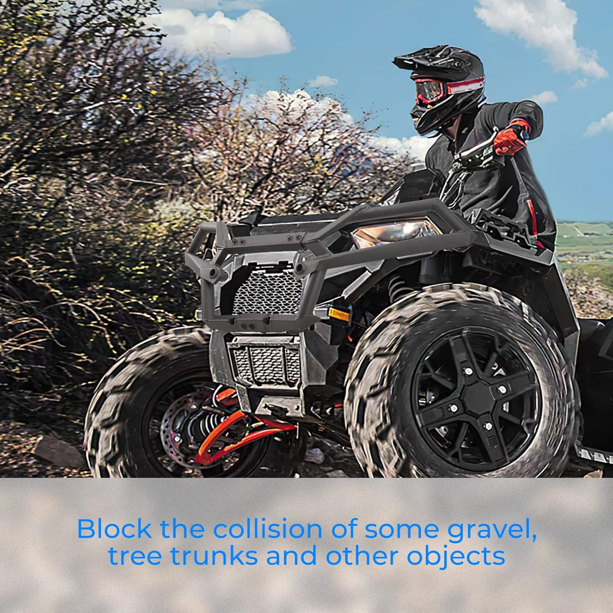 ATV Front Bumper Brush Guard A431