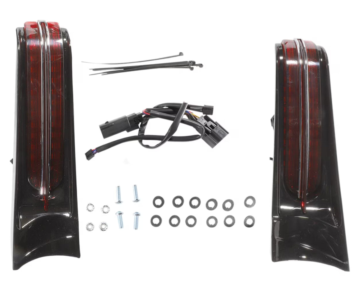 Black Rear Filler Panel LED Lights S839