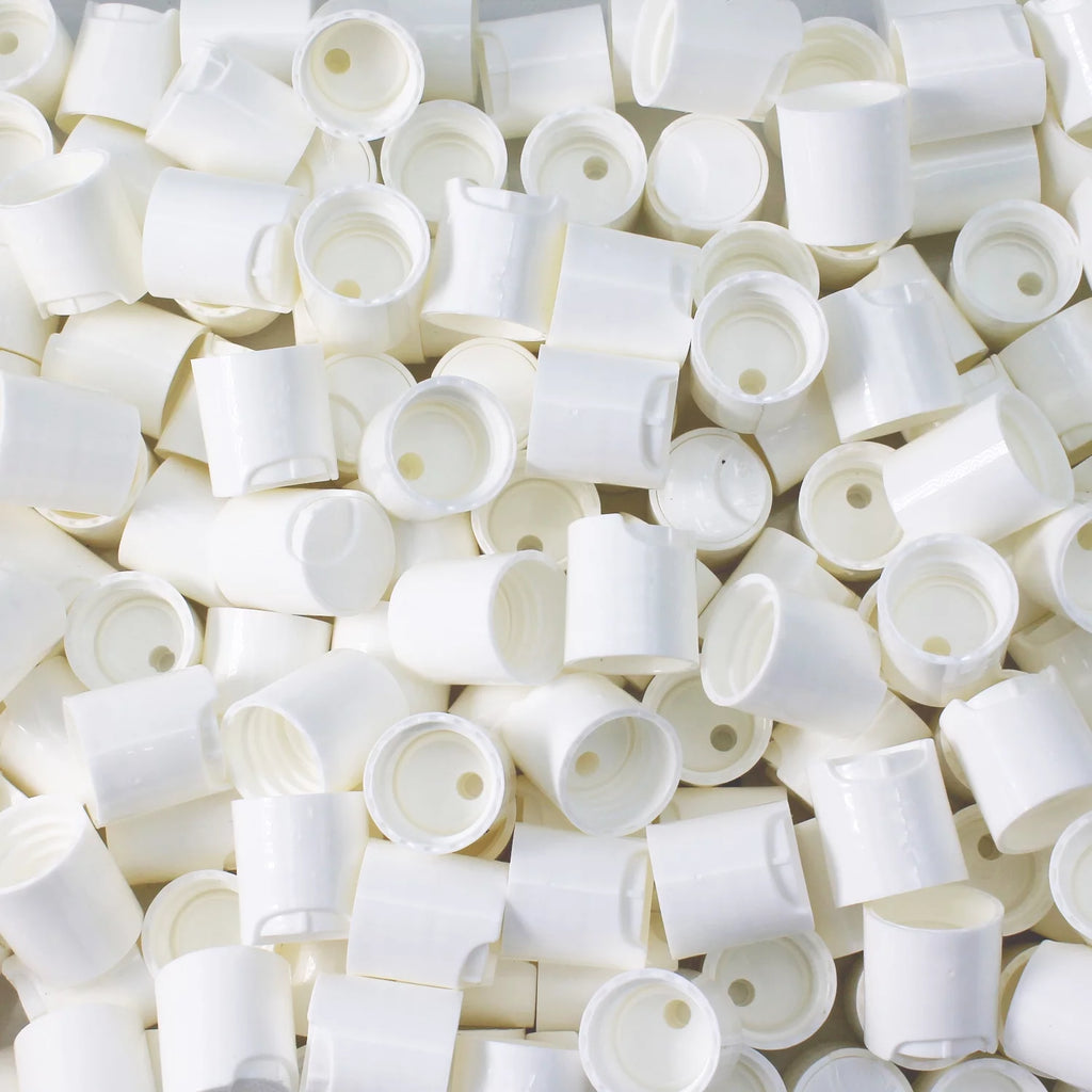 288 Caps White Disc Top Caps 20mm BPA-free PP D545