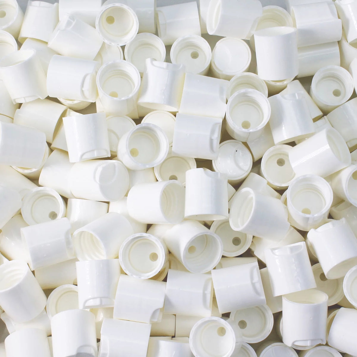 288 Caps White Disc Top Caps 20mm BPA-free PP D545