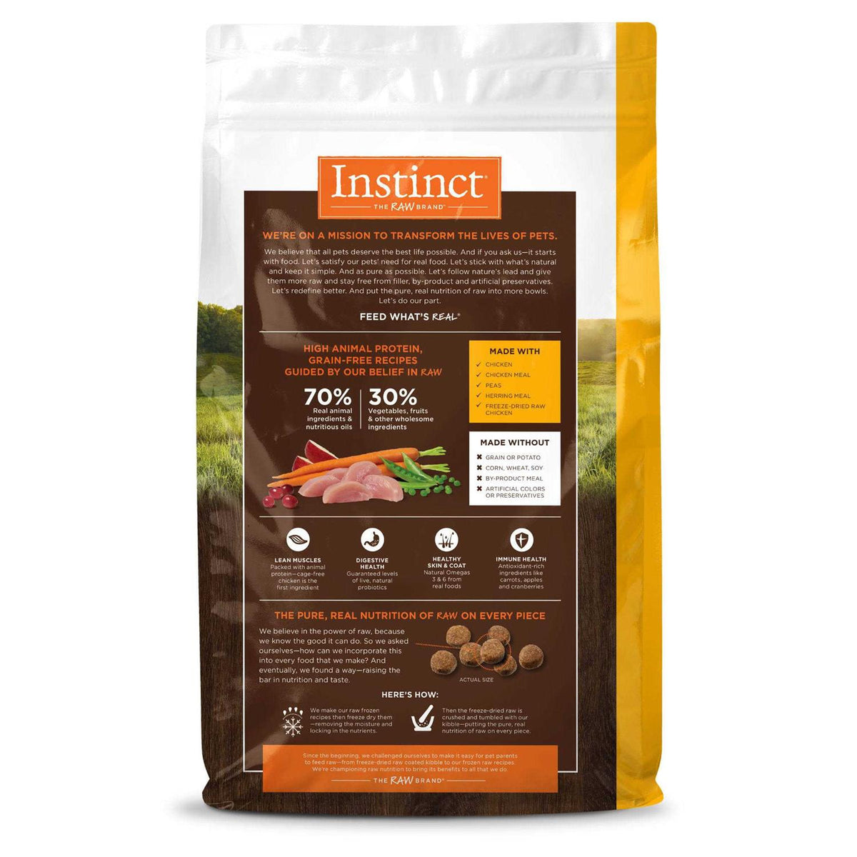 Grain-Free Real Chicken Dry Dog Food V62807