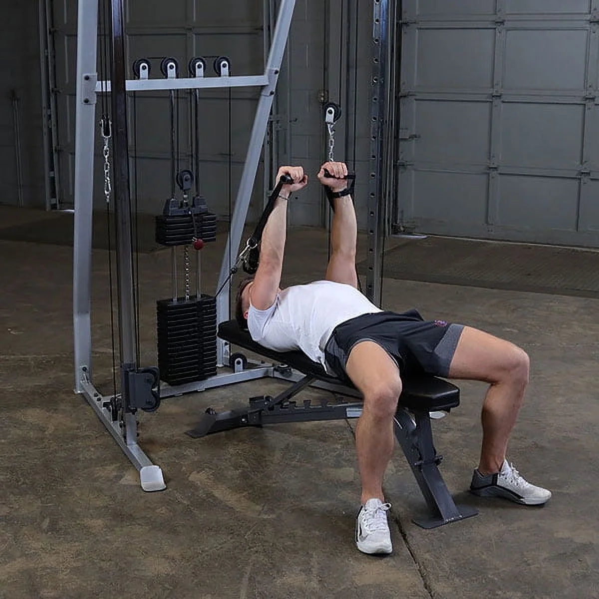 Single Stack Functional Trainer with Dual Pulleys L383228