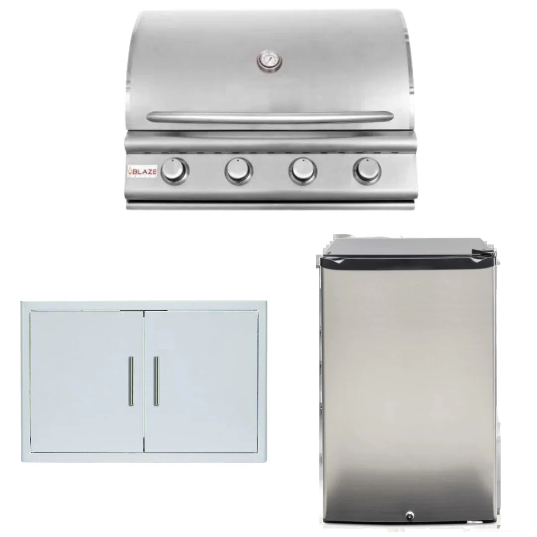 32 In. Propane Gas Refrigerator Access Door U8039