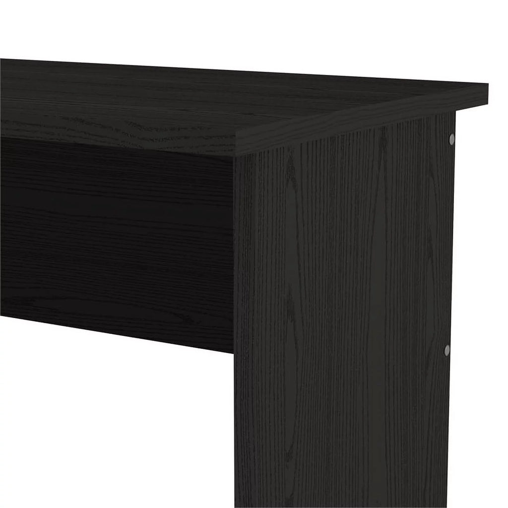 Black 3 Drawer Engineered Wood Desk Y924